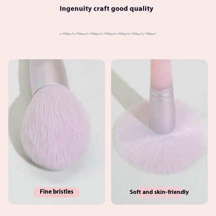 Texture 10 Pieces with  Synthetic Bristle Foundation Face Powder Blush Eyeshadow Brush Makeup Brush Kit