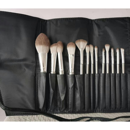 Makeup Brush Set Synthetic Makeup14 Pieces Multicolor Makeup Brushes with Tube or Bag Make Up Powder Travel Tool