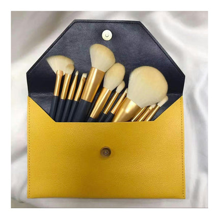 12 Pcs Makeup Brushes, Premium Synthetic Makeup Brush Set Professional Blush Contour Eye Make Up Brush Kit