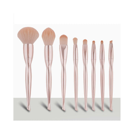 8 Pcs Professional Makeup Brush Set Premium Brush Kit Foundation Blush Powder Eyeshadow Brushes Set