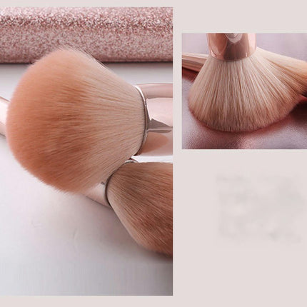 8 Pcs Professional Makeup Brush Set Premium Brush Kit Foundation Blush Powder Eyeshadow Brushes Set