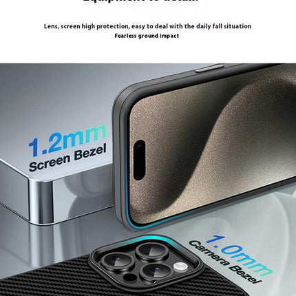 Carbon Fiber Mobile Phone Case Cover Compatible Cases