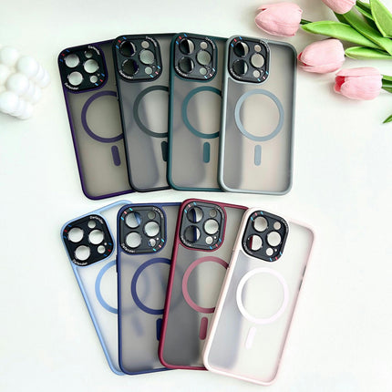 Frosted Mobile Phone Case Cover Compatible Cases with Magnetic