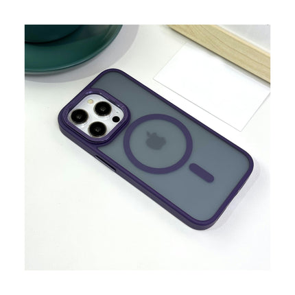 Frosted Mobile Phone Case Cover Compatible Cases with Magnetic-C