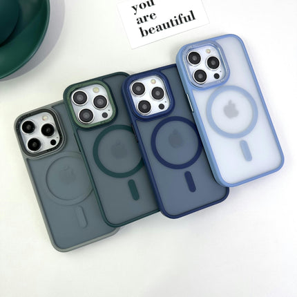 Frosted Mobile Phone Case Cover Compatible Cases with Magnetic-C