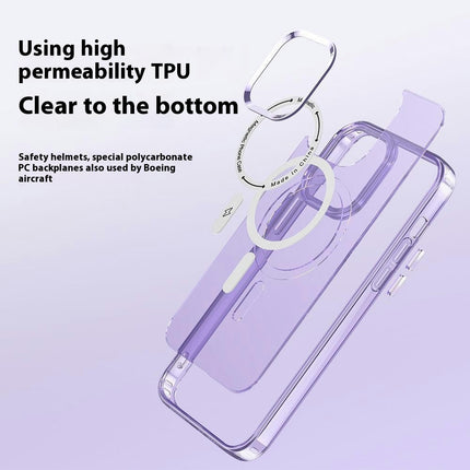 Mobile Phone Case Cover Compatible Cases Translucent with Magnetic