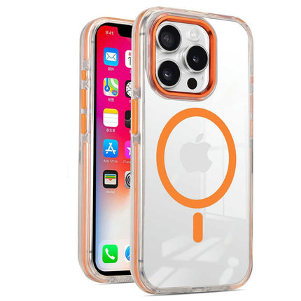 Shockproof Clear Magnetic Mobile Phone Case Cover Compatible Cases-A