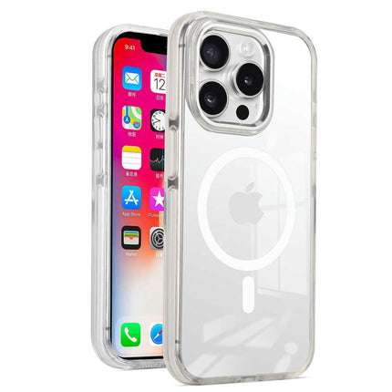 Shockproof Clear Magnetic Mobile Phone Case Cover Compatible Cases-A