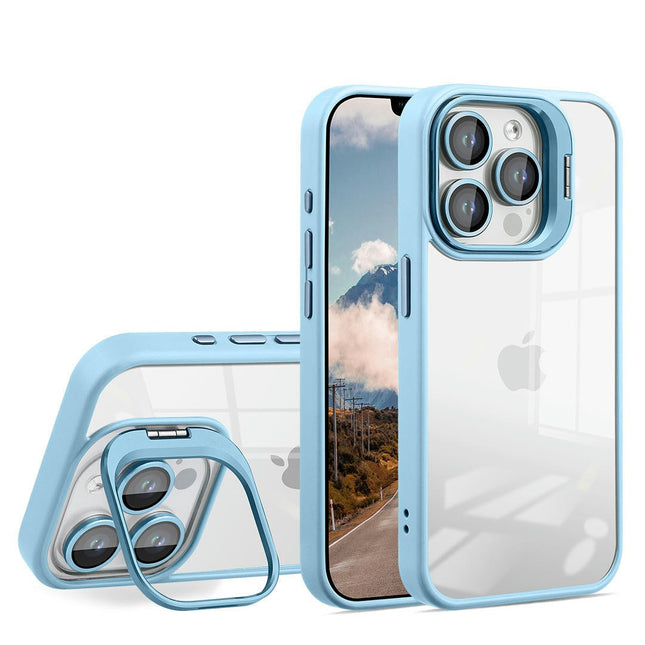 Shockproof Clear Mobile Phone Case Cover Compatible Cases With Stand 1