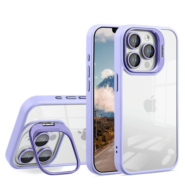 Shockproof Clear Mobile Phone Case Cover Compatible Cases With Stand