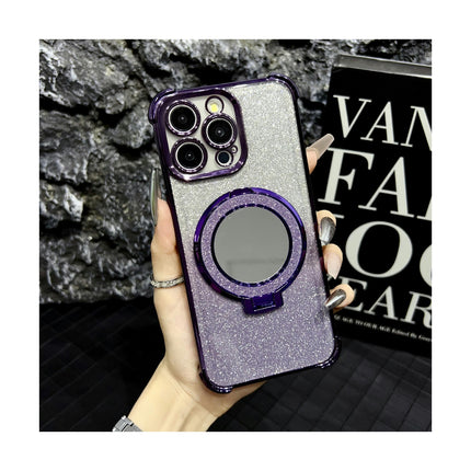 Mobile Phone Case Cover Compatible Cases with Mirror Stand