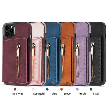 Zipper Leather Mobile Phone Case Cover Compatible Cases