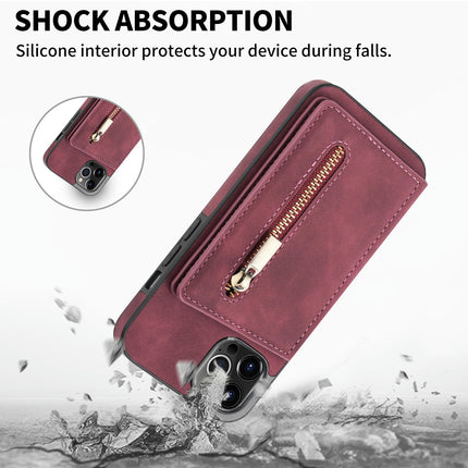 Zipper Leather Mobile Phone Case Cover Compatible Cases