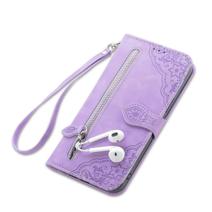 PU Leather Wrist Strap Flip Mobile Phone Case Cover Compatible Cases