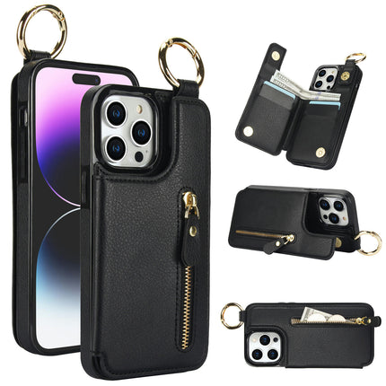 Leather Mobile Phone Case Cover Compatible Cases With Ring