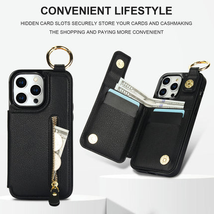 Leather Mobile Phone Case Cover Compatible Cases With Ring