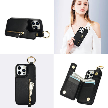 Leather Mobile Phone Case Cover Compatible Cases With Ring