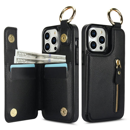 Leather Mobile Phone Case Cover Compatible Cases With Ring