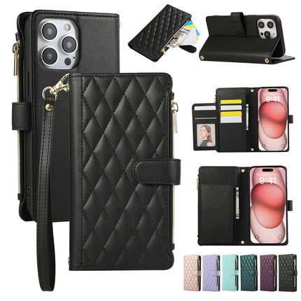 Wallet Case PU Leather Mobile Phone Case Cover Zipper Compatible Cases