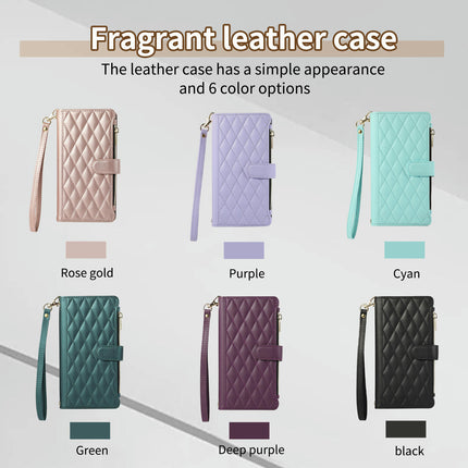 Wallet Case PU Leather Mobile Phone Case Cover Zipper Compatible Cases