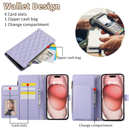 Wallet Case PU Leather Mobile Phone Case Cover Zipper Compatible Cases