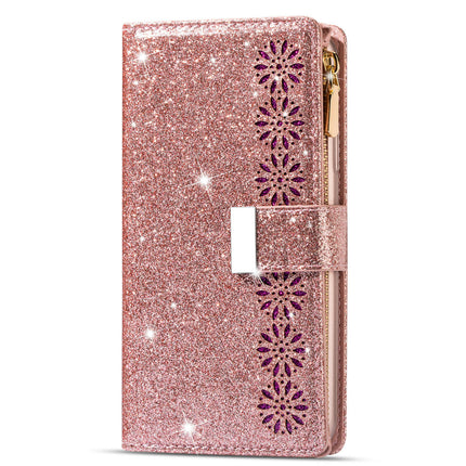 PU Leather Mobile Phone Case Cover Glitter Compatible Cases