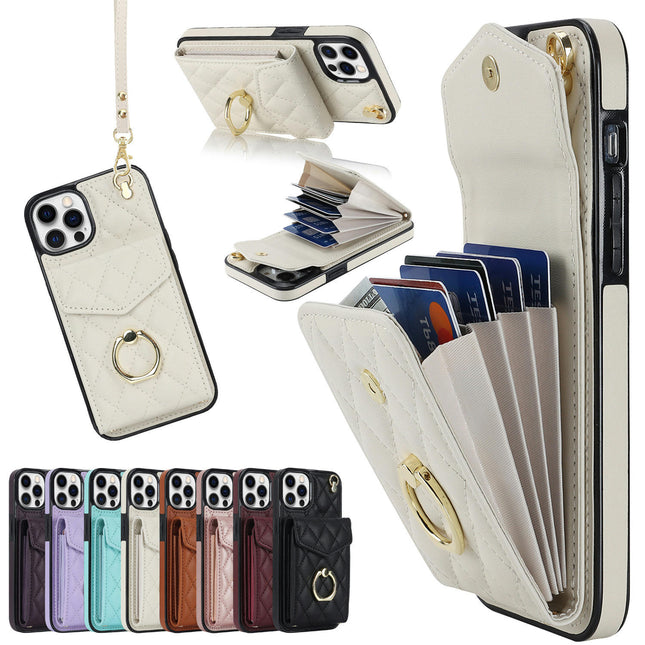 PU Leather Mobile Phone Case Cover Compatible Cases with Card Holder