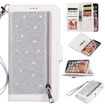 PU Leather Mobile Phone Case Cover Compatible Cases with Glitter