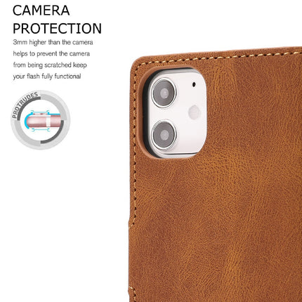 PU Leather Mobile Phone Case Cover Compatible Cases for iPhone