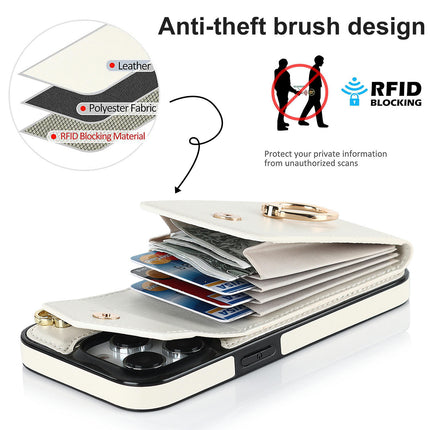 PU Leather Mobile Phone Case Cover Compatible Cases with Card Holder-A1