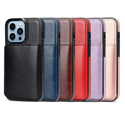 Card Type PU Leather Mobile Phone Case Cover Compatible Cases