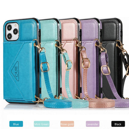 Wallet Crossbody Lanyard Mobile Phone Case Cover Compatible Cases