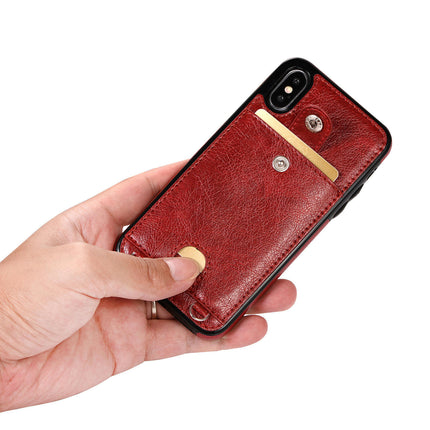 PU Leather Mobile Phone Case Cover Compatible Cases with Lanyard