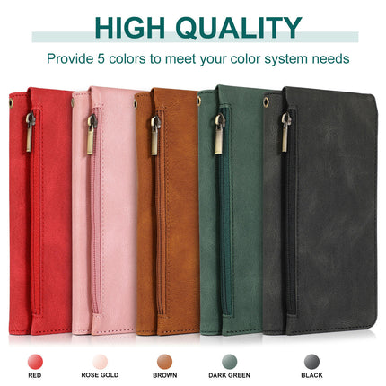 Stand PU Leather Folio Flip Mobile Phone Case Cover Compatible Cases