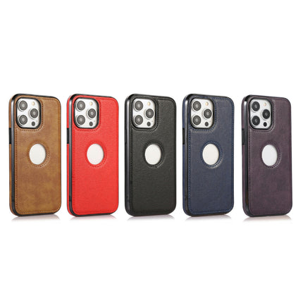 Slim Shockproof PU Leather Mobile Phone Case Cover Compatible Cases