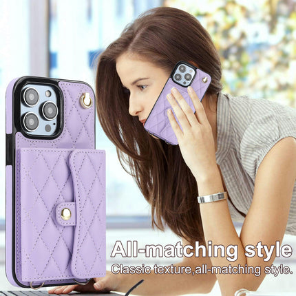 Wrist Strap And Lanyard Mobile Phone Case Cover Compatible Cases with Card Slots