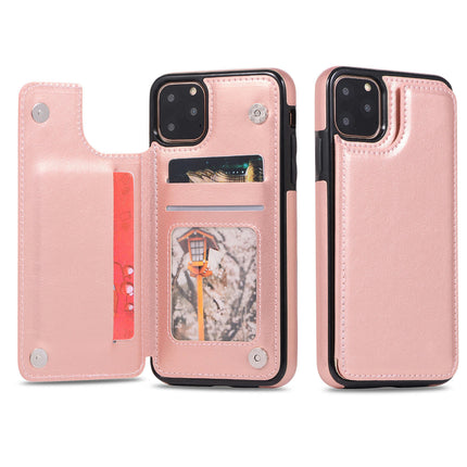 Mobile Phone Case Cover Compatible Cases with Double Magnetic Clasp