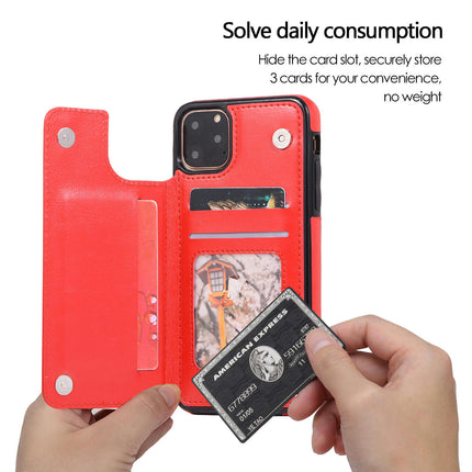 Mobile Phone Case Cover Compatible Cases with Double Magnetic Clasp