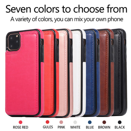 Mobile Phone Case Cover Compatible Cases with Double Magnetic Clasp