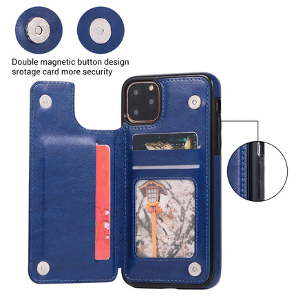 Mobile Phone Case Cover Compatible Cases with Double Magnetic Clasp