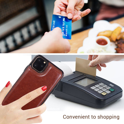 Mobile Phone Case Cover Compatible Cases with Double Magnetic Clasp-A