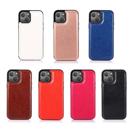 Mobile Phone Case Cover Compatible Cases with Double Magnetic Clasp-A