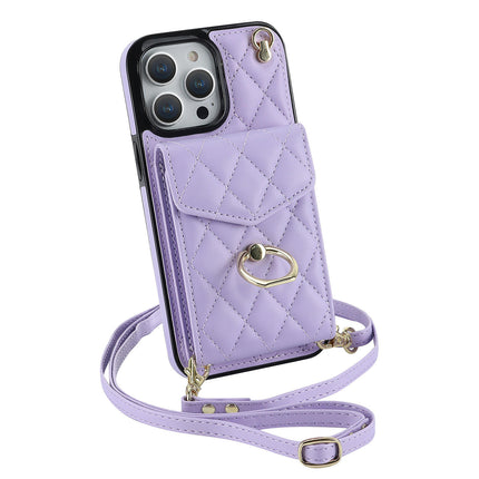 Mobile Phone Case Cover Wallet with Ring Lanyard Compatible Cases