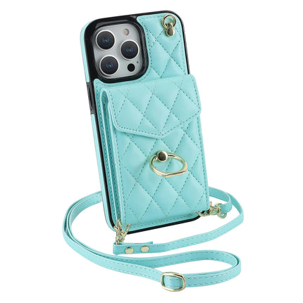 Mobile Phone Case Cover Wallet with Ring Lanyard Compatible Cases