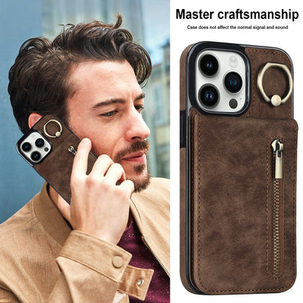 Mobile Phone Case Cover PU Leather Compatible Cases with Ring