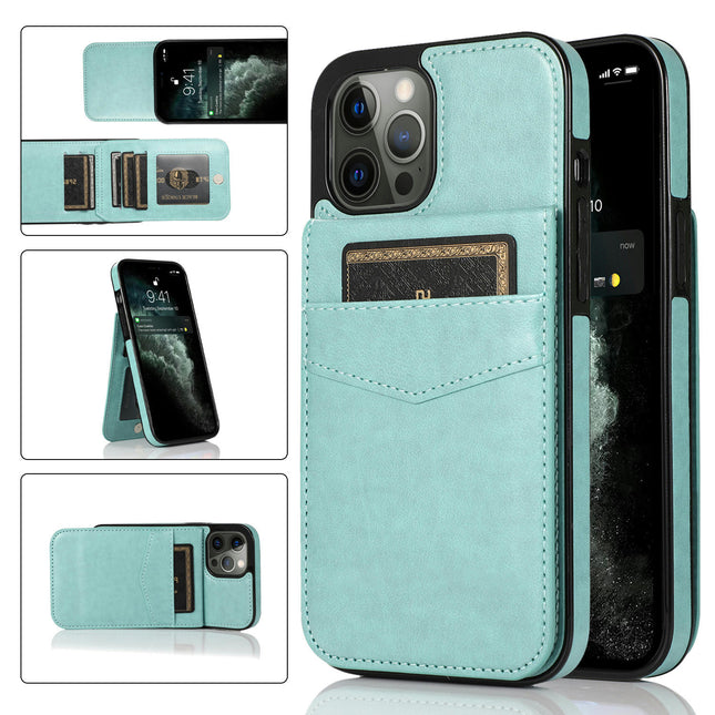 TPU+Leather Card Slot Mobile Phone Case Cover Compatible Cases