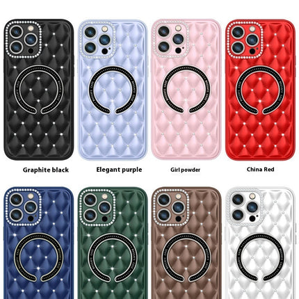 Diamond Mobile Phone Case Cover Compatible Cases With Magnetic