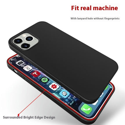 Black TPU Soft Shell Mobile Phone Case Cover Compatible Cases