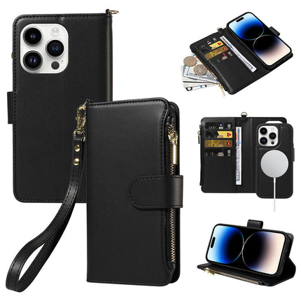 PU Leather Zipper Mobile Phone Case Cover Compatible Cases