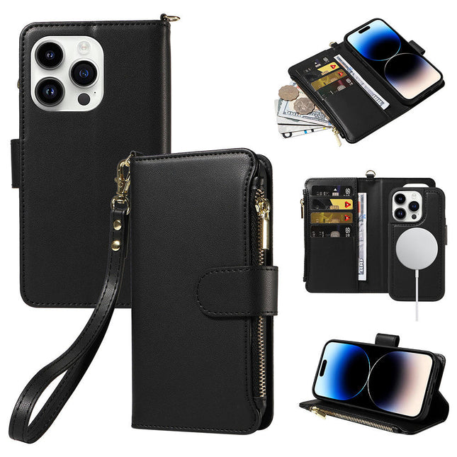 PU Leather Zipper Mobile Phone Case Cover Compatible Cases 1